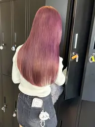 🌻ダメージした髪の毛に★簡単2ステップうる艶トリートメント 超音波アイロン使用　3000円　【下北沢】韓国ヘア