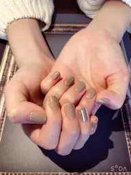 [初回]オフ有り・無し☆シンプルデザインネイル(2本アート)