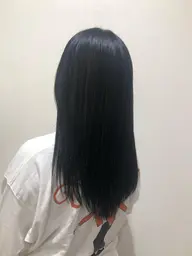 カット+ポイント縮毛矯正