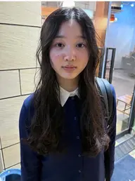 🌀ゆるふわperm model 🌀カット＋パーマ