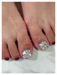 minimo限定価格 フットネイル(オフ込/フットバス付)◆アート×2◆