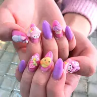 『スカルプ6本アート』オフ、ドライケア、アート6本(3D、ペイント、シール、ストーン、ホロ、ミラー)別途料金パーツあり