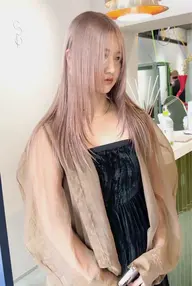 透明感ハイトーンカラー/イメチェンなどに🩵ケアブリーチ2回×ケアカラーメニュー×5STEPトリートメント/透明感カラー