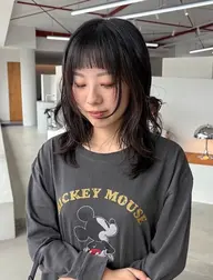 【カラー後のダメージをしっかり補修☝🏻 ̖́】透明感カラー＋髪質改善トリートメント🫧✨️