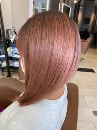 ケアブリーチオンカラー　ロング＋¥550