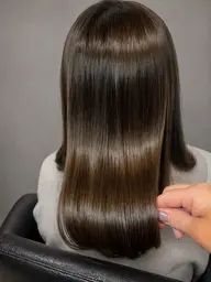 【人気No1/迷ったらこちら】カット＋艶カラー＋髪質改善トリートメント