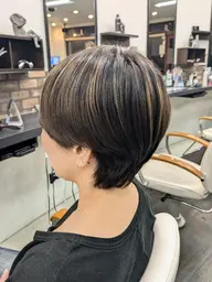 \白髪ぼかしにもオススメ/💛ハイライト💛(スタイリング込)