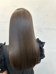 自分史上最高のツヤ髪に 🧡 髪質改善TR+髪質改善inケアカラー+カット ✨
