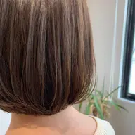 ☁️平日限定☁️お悩み改善＊【カット+ストレートパーマ+透明感カラー+3stepトリートメント】