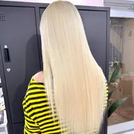 【人気No.1】ハイブリーチ🎨艶カラー＋トリートメント/リタッチも可◎/渋谷/原宿/表参道/色ムラ修正も対応◎