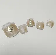 【フット】選べるデザイン多数♪季節のデザイン【ストーン付き】