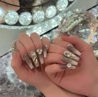 [ 長さだし] 10本持ち込みデザイン - パーツつけ放題 - オフなし