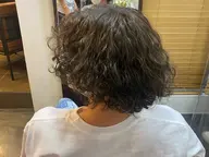 【メンズカット＋メンズパーマ】マイクロバブルシャンプー付【nui 茨木】