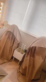 【友達や親子と一緒に🌿】よもぎハーブ蒸し🌿足湯付き（ペア蒸し　45分）小顔＆くすみが取れるスキンケア付き🎁