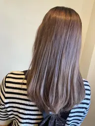 《2回目のご来店》🕊🫧透明感溢れるオリーブアッシュ👒👗