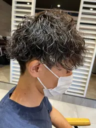 ⭐️メンズ専用⭐️ 人気No.2 カット+スパイラルパーマ🦱