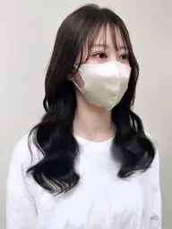 カット＋デジタルパーマ＋艶カラー