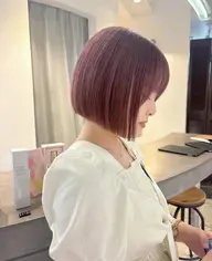 ブリーチリタッチ（根元1.5​〜​2cm）＋フルカラー🪺 U30女性限定　※補足説明を必ず読んでからご予約お願いします！