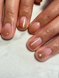 ネイルしながら指先エステ✨うるツヤケア付き♡2色選べるグラデーション(オフ込み、サンプルからアート2本可)