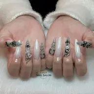 【チップ長さ出し】6本アートコース（パーツ・ストーン付け放題）¥10500→¥9600