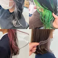 【さりげなく可愛い🎀】カット+インナーカラー+全体カラー✨