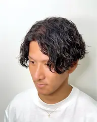 【🔥5月6月7月8月限定🔥】メンズカット+波巻きパーマ+プチヘッドスパ