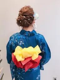 🏮浴衣着付＋ヘアアレンジ🎆