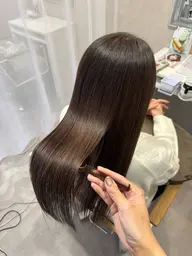 【とにかく艶髪になりたい方】💎艶イルミナカラー+疲労回復ヘッドスパ+髪質改善ケアトリートメント💎
