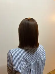 【縮毛人気No.2!】レディースカット+全体ダメージ軽減縮毛矯正✨