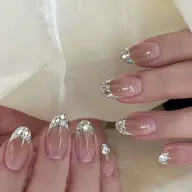 【自爪】★上品なガラスフレンチ