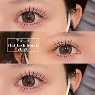 オフ・リペアなし🤍下フラットラッシュ付け放題【ミニモ限定】