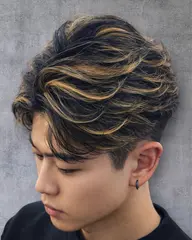 カット＋メッシュ(ブリーチ1回)