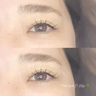 【初回特典アイシャンプー&コーティング込み✨】フラットラッシュ120本