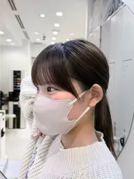【ミニモ学割】盛れる前髪・顔まわりカット+スタイリング付き🎀
