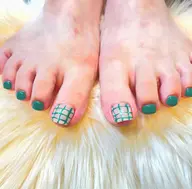 Foot Nail ✷ 親指Art Free ✶ ￥6,000