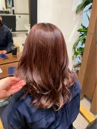 暖色カラー＋リペアトリートメント【🌸春にオススメ🌸】