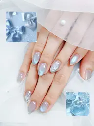 【オフなし】マグネットネイル🍒