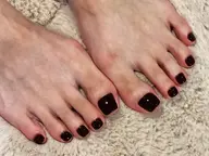 オフあり！フットワンカラー、ラメ