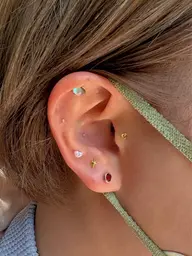 耳つぼジュエリー10個