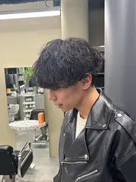 🌀メンズカット＋パーマ(波巻き、ツイスパ)🌀