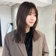 【👑新規予約No.1👑】 カット+ブリーチなしカラー+3stepトリートメント 栄/顔周り