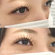 【4w以内再来リペア】フラットラッシュ/マツエク100本まで付け足し🫧