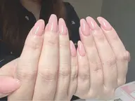 《オフあり》うる艶ちゅるんワンカラーネイル✧︎*。🖤ナチュラル可愛い韓国ネイル🫧