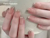 どちらか選べる☆ガラスフレンチorフレンチネイル 2900円『現金のみ』口コミ🈲
