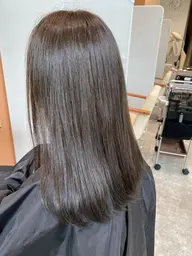 ケアカラー（セミロング）2回目