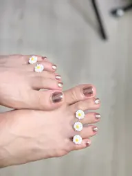 フットシンプルデザイン 【ミラー、マグネット、 フレンチ、カラーグラデーション】