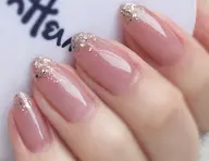 オフあり✨シンプルコース(ワンカラーorカラグラorラメグラに片手1本ずつストーンまたは10本ラメライン)フレンチ不可