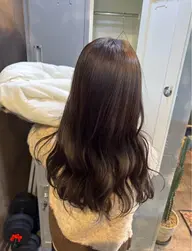 ブリーチなしカラー + 2steptreatment