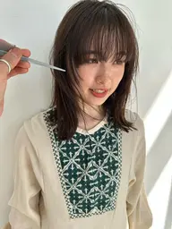 Cash Price 🌳ミニモ限定🌳似合わせ前髪カット&ワンカラー&炭酸シャンプー&2stepトリートメント