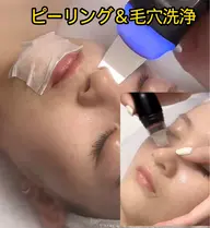 ［FACE]🏵️毛穴洗浄＆ピーリング＆小顔マッサージ🏵️つる肌🏵️✨60分¥ 3980